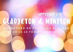 Glädjeton, Miniton och Mixen (1)