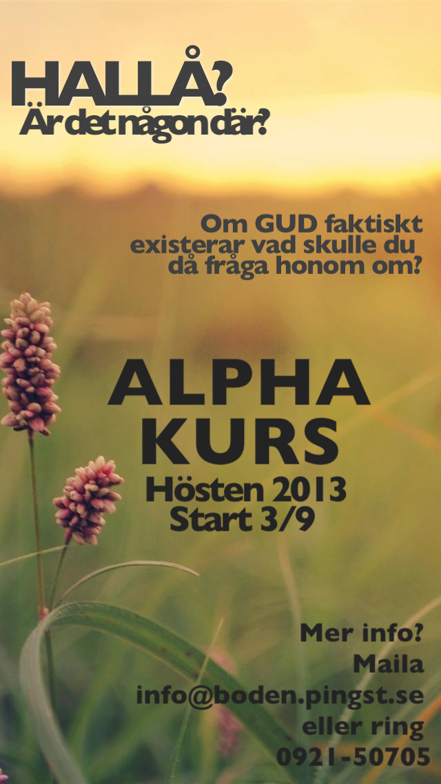 alpha-kurs